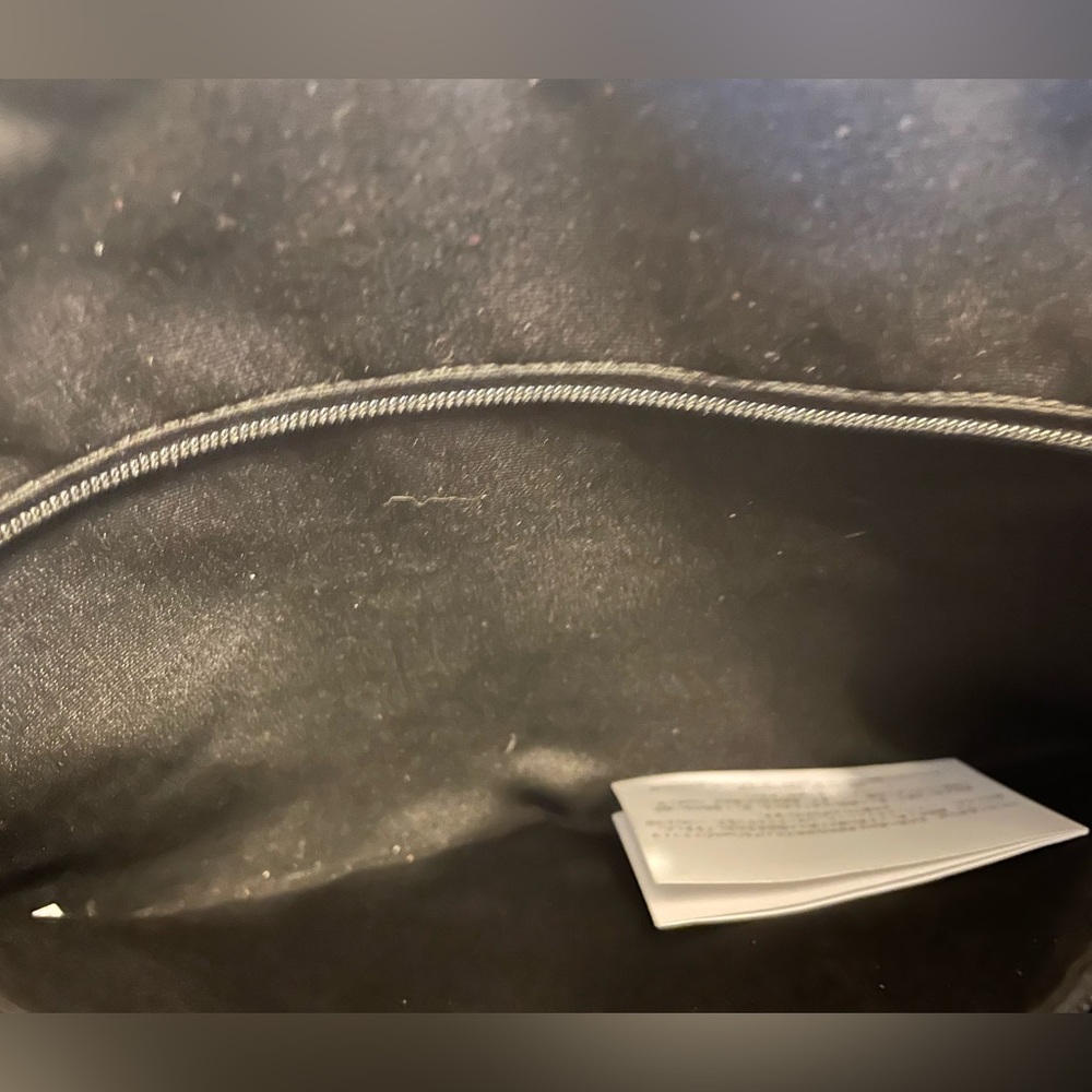 Coach Large Black And Cream Python Bag - image 5